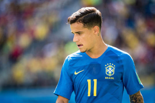 Philippe Coutinho of Brazil