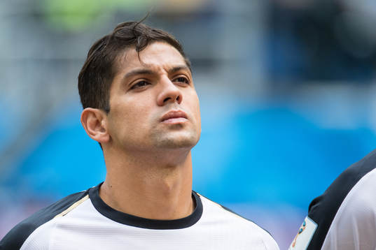 Cristian Gamboa of Costa Rica prior the FIFA World Cup