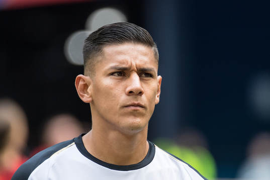 Oscar Duarte of Costa Rica prior the FIFA World Cup group