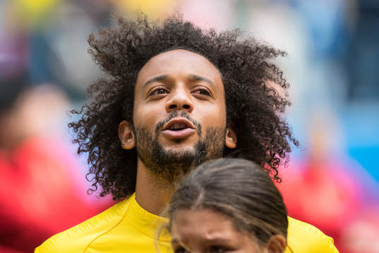 Marcelo of Brazil prior the FIFA World Cup group stage