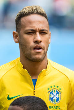 Neymar of Brazil prior the FIFA World Cup group stage match