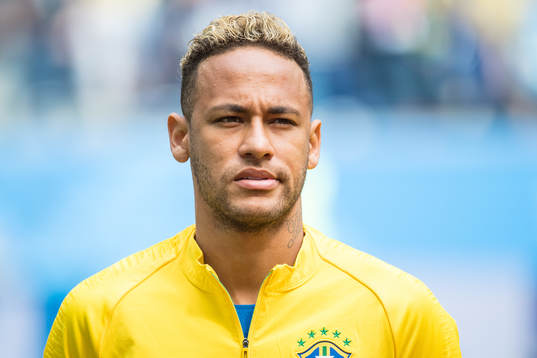 Neymar of Brazil prior the FIFA World Cup group stage match