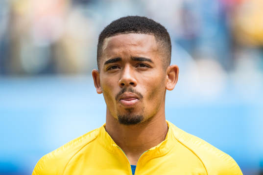 Gabriel Jesus of Brazil prior the FIFA World Cup group