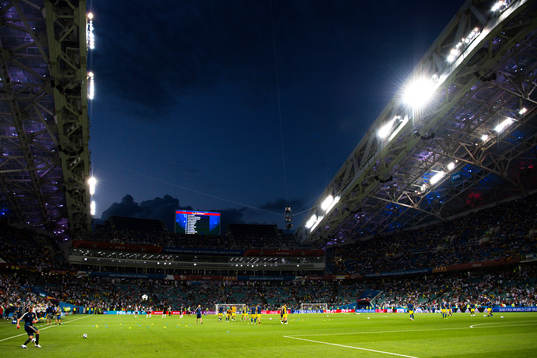 Fisht Stadium prior the FIFA World Cup group stage match