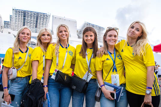 Elin Wass, Elin Fransson, Lina Lundqvist, Julia