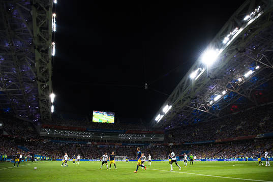 General view of the pitch