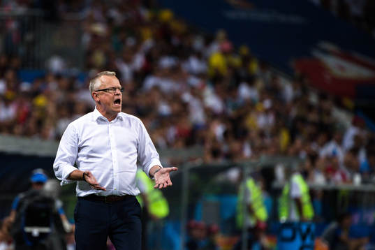 head coach Janne Andersson of Sweden
