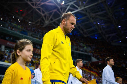 Andreas Granqvist of Sweden prior the FIFA World Cup group