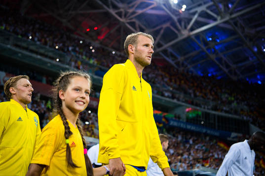 Ola Toivonen of Sweden prior the FIFA World Cup group stage
