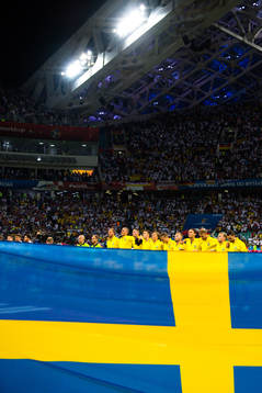 Starting Eleven of Sweden prior the FIFA World Cup group
