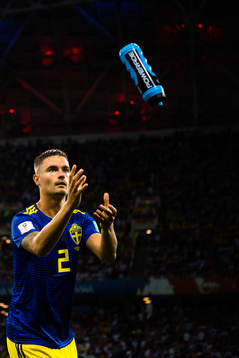 Mikael Lustig of Sweden prior the FIFA World Cup group