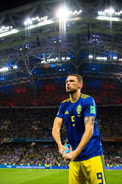 Marcus Berg of Sweden prior the FIFA World Cup group stage