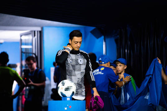Mesut Özil  of Germany  prior the FIFA World Cup group