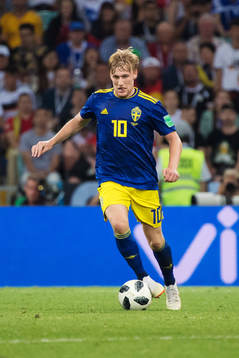 Emil Forsberg of Sweden