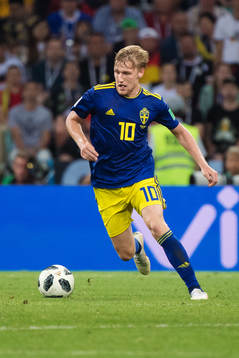 Emil Forsberg of Sweden