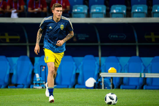 Victor Nilsson Lindelöf of Sweden prior the FIFA World Cup