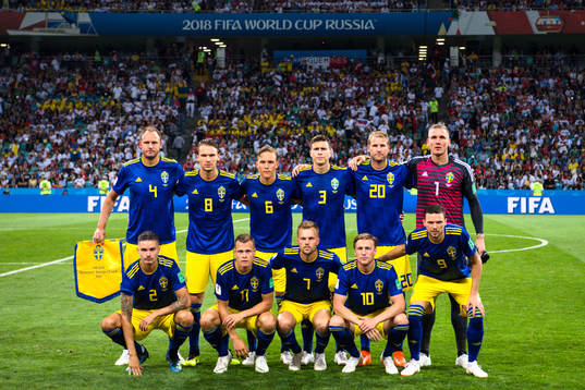 Andreas Granqvist. Albin Ekdal, Ludwig Augustinsson, Victor