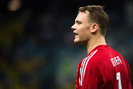 goalkeeper Manuel Neuer of Germany