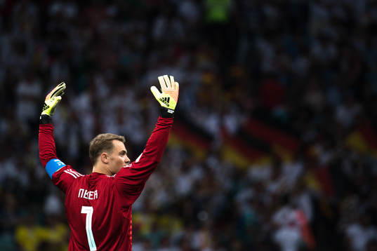 goalkeeper Manuel Neuer of Germany