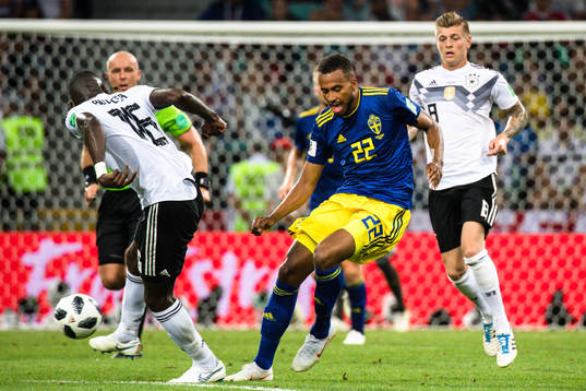 Isaac Kiese Thelin of Sweden