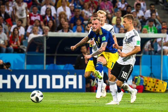 John Guidetti of Sweden