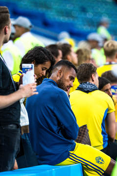 Isaac Kiese Thelin of Sweden