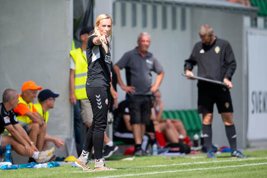 Kristianstads tränare Elisabet Gunnarsdóttir