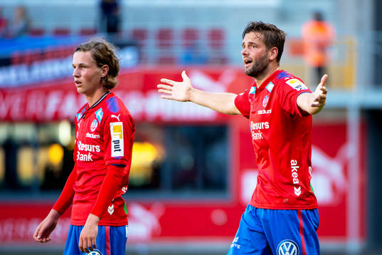 Helsingborgs Mikael Dahlberg är upprörd sedan hans mål