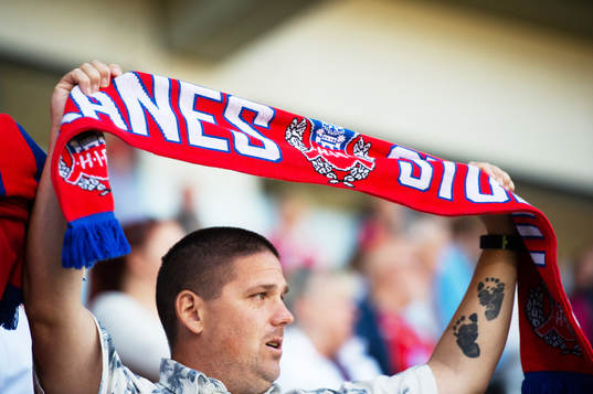 En Helsingborgs supporter