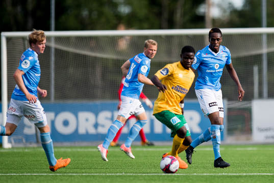 Akinsola Akinyemi of Sandnes Ulf