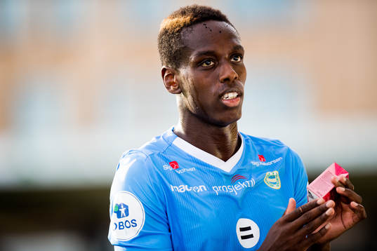 Akinsola Akinyemi of Sandnes Ulf