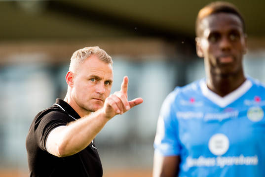 Bengt Sæternes, head coach of Sandnes Ulf