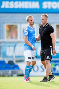 Bengt Sæternes, head coach of Sandnes Ulf, and Tapio