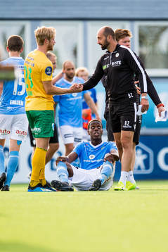 Akinsola Akinyemi of Sandnes Ulf