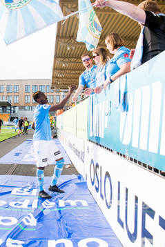 Akinsola Akinyemi of Sandnes Ulf