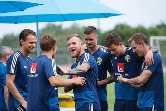 Albin Ekdal, Ludwig Augustinsson, John Guidetti, Mikael