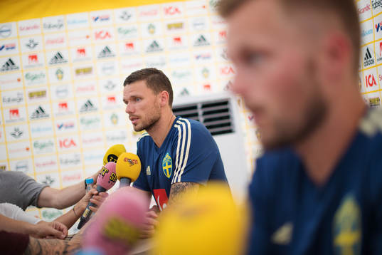 Marcus Berg of the Swedish national football team