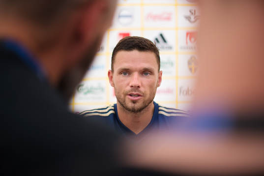 Marcus Berg of the Swedish national football team
