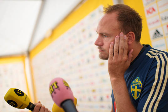 Andreas Granqvist of the Swedish national football team