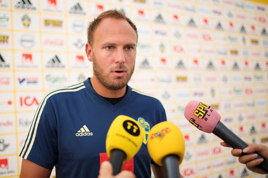 Andreas Granqvist of the Swedish national football team