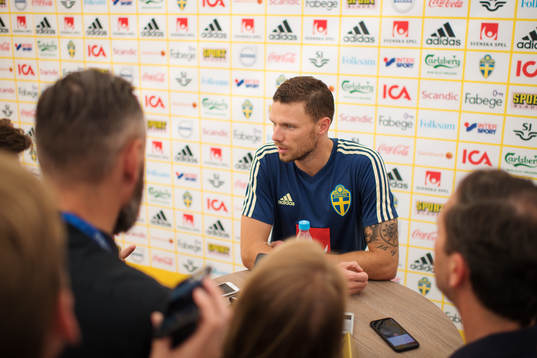 Marcus Berg of the Swedish national football team