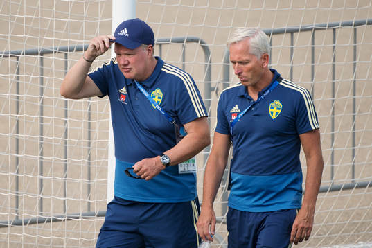 Karl-Erik Nilsson, president, and Håkan Sjöstrand,