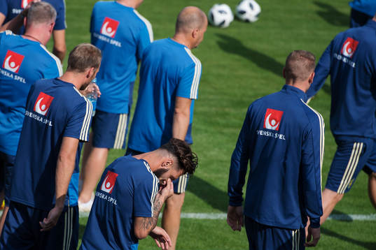 Jimmy Durmaz of the Swedish national football team