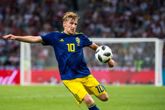Emil Forsberg of Sweden