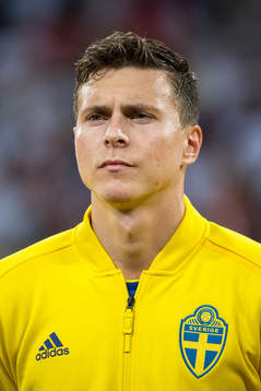 Victor Nilsson Lindelöf of Sweden prior the FIFA World Cup