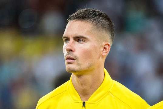 Mikael Lustig of Sweden prior the FIFA World Cup group