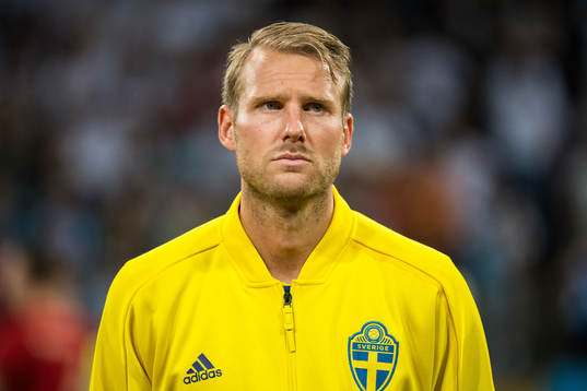 Ola Toivonen of Sweden prior the FIFA World Cup group stage