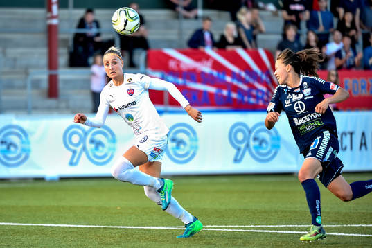 Rosengårds Anja Mittag och Linköpings Elin Landström