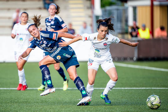 Linköpings Filippa Angeldal mot Rosengårds Iva Landeka