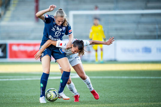 Linköpings Frida Leonardsen Maanum mot Rosengårds